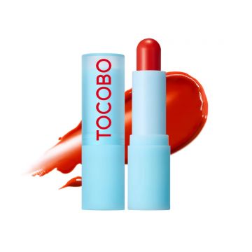 Balsam de buze Glass Tinted 013 Tangerine Red, 3.5g, Tocobo