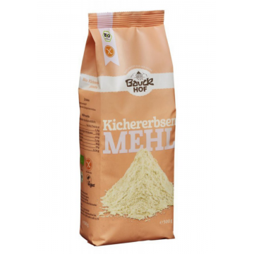 Faina de naut ecologica fara gluten, 500g, Bauckhof