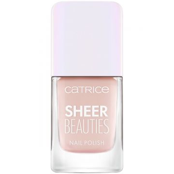 Lac pentru unghii Sheer Beauties Nail Polish 020 - Roses Are Rosy, 10.5ml, Catrice