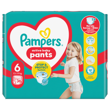 Scutece-chilotel Pants Marimea 6 Extra Large pentru 15+kg, 36 bucati, Pampers
