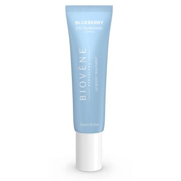 Ser pentru buze Tratament Boost Hydrating cu 1% Acid Hialuronic si Afine, 10ml, Biovene