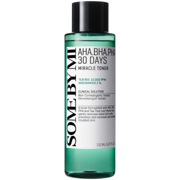 Toner anti-imperfectiuni cu AHA, BHA si PHA, 150ml, Some By Mi
