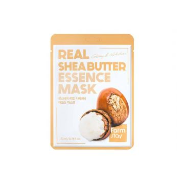 Masca de fata Unt de Shea Real, 25ml, Farmstay Masca de fata Unt de Shea Real, 25ml, Farmstay