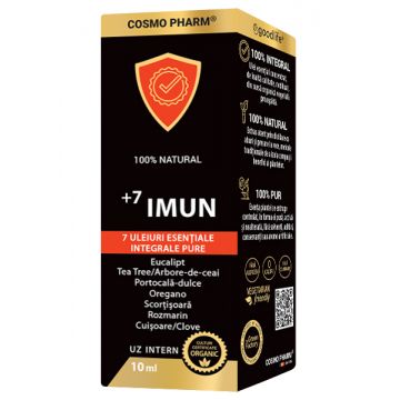 Mix de uleiuri esentiale integrale +7 Imun, 10ml, Cosmopharm