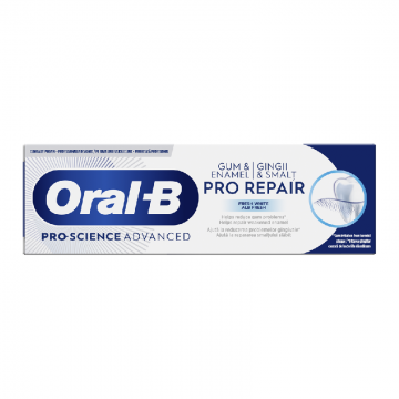 Pasta de dinti Advanced Gum & Enamel Pro-Repair Fresh White, 75 ml, Oral-B