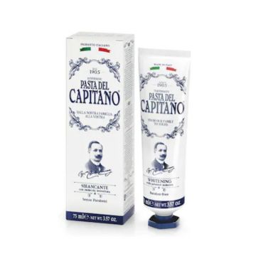 Del Capitano Pasta de dinti pentru albire, 75 ml