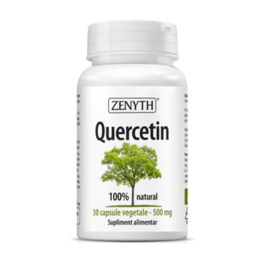 Quercetin 500mg, 30 capsule, Zenyth