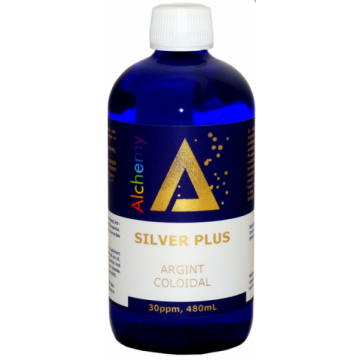 Argint Coloidal SilverPlus Pure 30ppm, 480ml, Alchemy