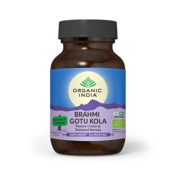 Brahmi Gotu Kola, 60 capsule, Organic India