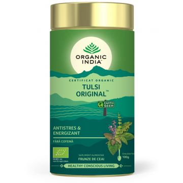 Ceai Adaptogen Tulsi Original Bio, 100g, Organic India