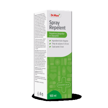 Dr. Max Spray impotriva tantarilor si capuselor, 100ml