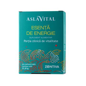 Esenta de Energie Aslavital, 30 capsule moi, Zentiva