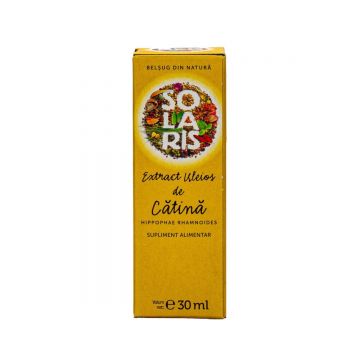 Extract uleios de catina, 30ml, Solaris