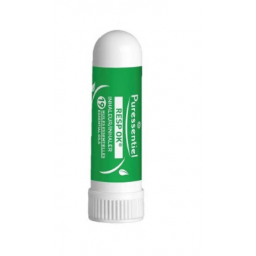 Inhalator nazal Respiratory  Bio cu 19 uleiuri esentiale, 1ml, Puressentiel