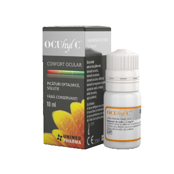 Ocuhyl C picaturi oftalmice, 10ml, Unimed Pharma