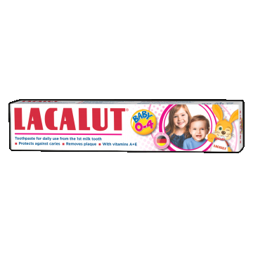 Pasta de dinti Kinder Baby (0-4 ani), 50ml, Lacalut