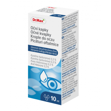 Dr. Max Picaturi oftalmice pentru hidratare intensa, 10ml