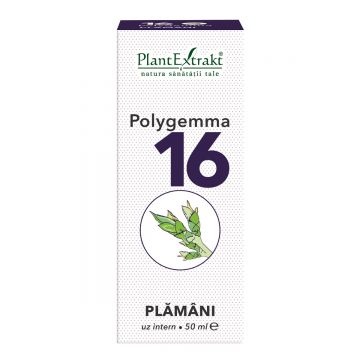 Polygemma 16 pentru plamani, 50ml, PlantExtrakt