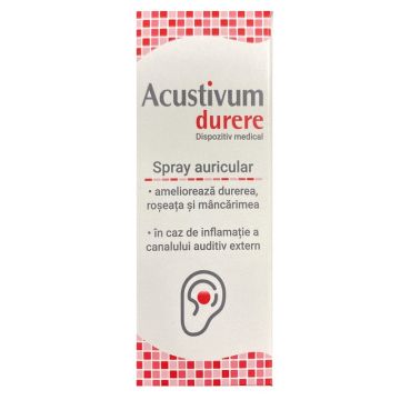 Spray auricular Acustivum, 20ml, Zdrovit