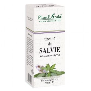 Tinctura de Salvie, 50ml, PlantExtrakt