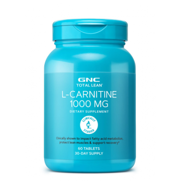 Total Lean L-Carnitina 1000mg, 60 tablete, GNC