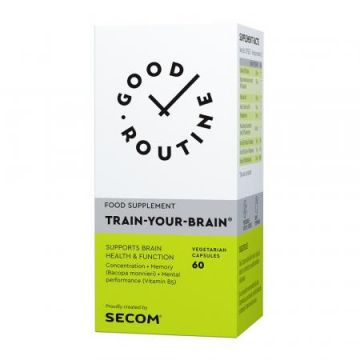 Train Your Brain Good Routine, 60 capsule, Secom