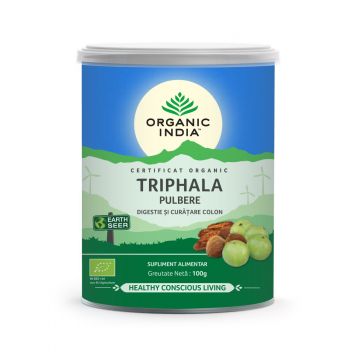 Triphala Digestie Detox Colon, 100g, Organic India