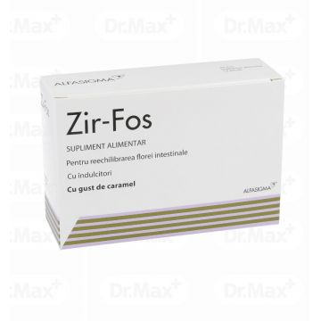Zirfos cu gust de caramel, 12 plicuri, Alfa Wassermann