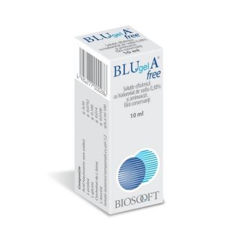 Blu Gel A free 0.30% solutie oftalmica, 10 ml