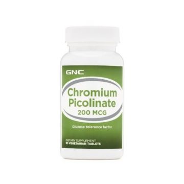 GNC Crom picolinat 200 mcg, 90 capsule