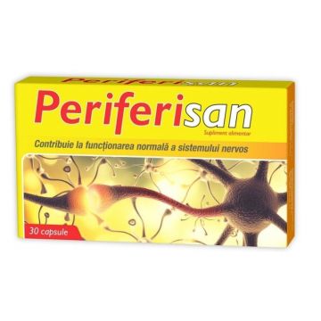 Periferisan, 30 capsule, circulatie periferica