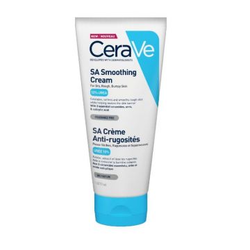 Crema hidratanta si exfolianta pentru pielea uscata, aspra, cu rugozitati SA, 177 ml, CeraVe