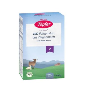 TOPFER Bio Lapte de Capra 2, 400 g