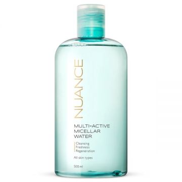Apa micelara pentru toate tipurile de ten, 500ml, Nuance