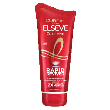 Balsam de par intensiv Rapid Reviver Color Vive, 180ml, Elseve