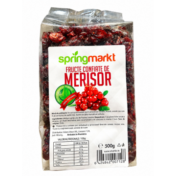 Fructe de merisor, 500g, Springmarkt