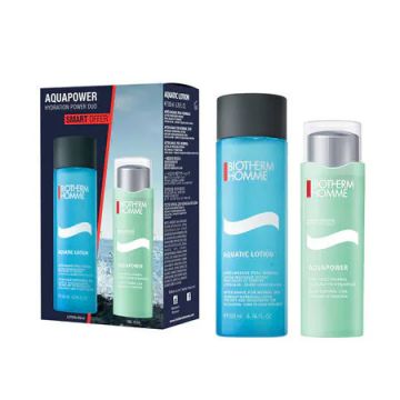 Set Biotherm Homme Aquapower Gel + Lotiune Aquatic Aftershave Lotion (Concentratie: Set pentru ingrijirea tenului, Gramaj: 75 ml + 200 ml) Set Biotherm Homme Aquapower Gel + Lotiune Aquatic Aftershave Lotion (Concentratie: Set pentru ingrijirea tenului, Gramaj: 75 ml + 200 ml)