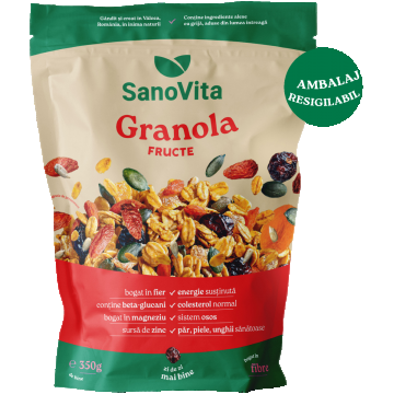 Granola cu fructe, 350g, SanoVita
