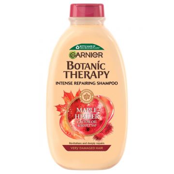 Sampon pentru par fragil cu tendinta de cadere Ricin Oil & Almond Botanic Therapy, 400ml, Garnier