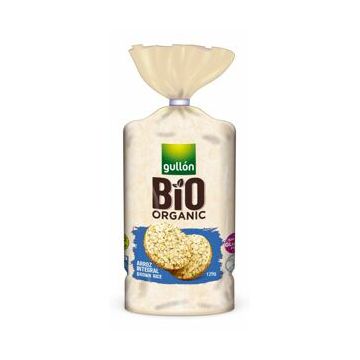 Orez integral expandat Eco fara gluten, 127g, Gullon