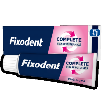 Crema adeziva pentru proteza dentara Neutral Complete, 47g, Fixodent