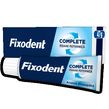 Crema adeziva pentru proteza dentara Original Complete, 47g, Fixodent
