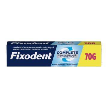 Crema adeziva pentru proteza dentara Original Complete, 70g, Fixodent