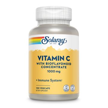 Solaray Vitamina C 1000mg, 100 capsule, Secom