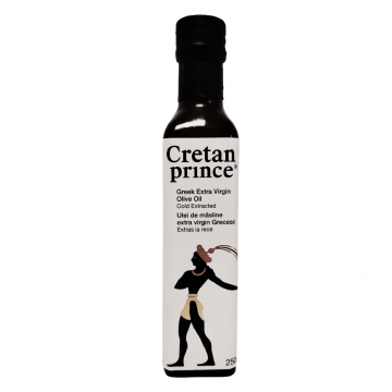 Ulei de masline extravirgin in sticla Printul Cretan, 250ml, Creta Oil