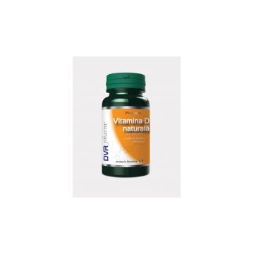 Vitamina d naturala 60cps DVR PHARM