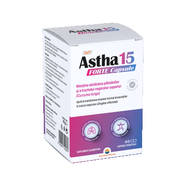 Astha 15 Forte, 60 capsule vegetale, Sunwave Pharma