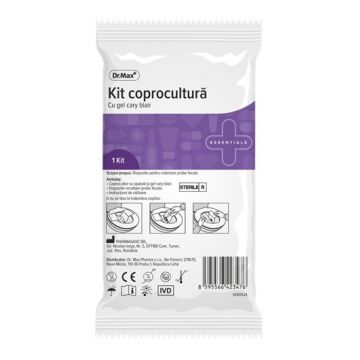 Dr. Max Kit coprocultor cu gel, 1 bucata