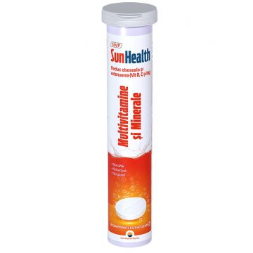 Multivitamine si minerale Sun Health, 20 comprimate, Sun Wave Pharma