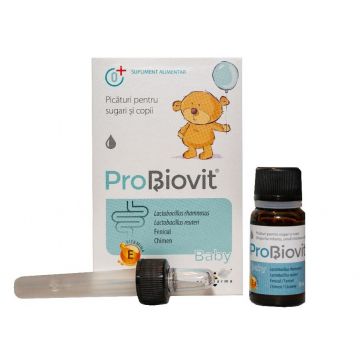ProBiovit Baby Picaturi cu probiotice pentru copii, 10ml, Apipharma